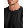 image:imageJMIERR Mens Casual Oversized Short Sets 2 Piece Summer Outfits Raglan Sleeve Tshirts amp Shorts TracksuitBlack
