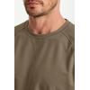 image:imageJMIERR Mens Casual Oversized Short Sets 2 Piece Summer Outfits Raglan Sleeve Tshirts amp Shorts TracksuitDusty Olive