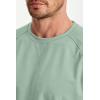 image:imageJMIERR Mens Casual Oversized Short Sets 2 Piece Summer Outfits Raglan Sleeve Tshirts amp Shorts TracksuitGrey Green