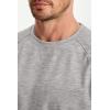 image:imageJMIERR Mens Casual Oversized Short Sets 2 Piece Summer Outfits Raglan Sleeve Tshirts amp Shorts TracksuitLight Grey