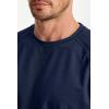 image:imageJMIERR Mens Casual Oversized Short Sets 2 Piece Summer Outfits Raglan Sleeve Tshirts amp Shorts TracksuitNavy Blue