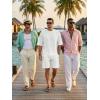 image:imageJMIERR Mens Casual Oversized Short Sets 2 Piece Summer Outfits Raglan Sleeve Tshirts amp Shorts TracksuitWhite
