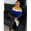 image:imageJMIERR Mens Hoodie Tracksuit 2 Pieces Set Novelty Color Block Pullover Fleece Hoodies Long Sleeve Casual SweatshirtJurassic Gold