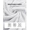 image:imageJMIERR Mens Summer Beach Outfits 2 Piece Jacquard Knit Lounge Short Sleeve Shirts amp Shorts Vacation Texture Sets1 White