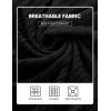 image:imageJMIERR Mens Summer Beach Outfits 2 Piece Jacquard Knit Lounge Short Sleeve Shirts amp Shorts Vacation Texture Sets2 Black