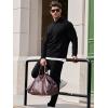 image:imageJMIERR Mens Textured Track Suits 2 Piece Set with Hoodie Sweatshirt and Sweatpants 2025 Casual Sweatsuit Set Airport OutfitsA Black