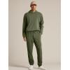 image:imageJMIERR Mens Textured Track Suits 2 Piece Set with Hoodie Sweatshirt and Sweatpants 2025 Casual Sweatsuit Set Airport OutfitsA Green