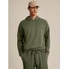 image:imageJMIERR Mens Textured Track Suits 2 Piece Set with Hoodie Sweatshirt and Sweatpants 2025 Casual Sweatsuit Set Airport OutfitsA Green
