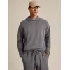image:imageJMIERR Mens Textured Track Suits 2 Piece Set with Hoodie Sweatshirt and Sweatpants 2025 Casual Sweatsuit Set Airport OutfitsA Grey