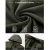 image:imageJMIERR Mens Track Suits 2 Piece Set Casual Sleeveless Hoodie Tank Top and Shorts Acid Wash Cotton Gym SweatsuitsMoss Green