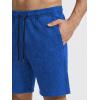 image:imageJMIERR Mens Vintage Acid Wash Two Piece Set Cotton Sleeveless Tank Top and ShortsBlue