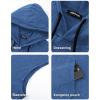 image:imageJMIERR Mens 2026 Vintage Washed Sleeveless Hoodie Tank Top Cotton Muscle Workout Gym Streetwear ShirtBlue 2