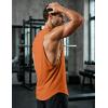 image:imageJMIERR Mens Drop Arm Tank Tops Gym Workout Sleeveless Muscle Shirts Cut Off Summer Tee ShirtOrange