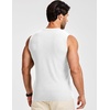image:imageJMIERR Mens Sleeveless Tank Tops Workout Muscle Gym Ribbed Shirt Athletic Bodybuilding T Shirts1b White