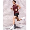 image:imageJMIERR Mens Sleeveless Tank Tops Workout Muscle Gym Ribbed Shirt Athletic Bodybuilding T ShirtsBurgundy