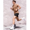 image:imageJMIERR Mens Sleeveless Tank Tops Workout Muscle Gym Ribbed Shirt Athletic Bodybuilding T ShirtsCamel
