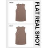 image:imageJMIERR Mens Sleeveless Tank Tops Workout Muscle Gym Ribbed Shirt Athletic Bodybuilding T ShirtsCamel