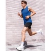 image:imageJMIERR Mens Sleeveless Tank Tops Workout Muscle Gym Ribbed Shirt Athletic Bodybuilding T ShirtsDark Blue