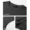 image:imageJMIERR Mens Sleeveless Tank Tops Workout Muscle Gym Ribbed Shirt Athletic Bodybuilding T ShirtsDark Grey
