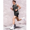 image:imageJMIERR Mens Sleeveless Tank Tops Workout Muscle Gym Ribbed Shirt Athletic Bodybuilding T ShirtsDark Grey