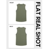 image:imageJMIERR Mens Sleeveless Tank Tops Workout Muscle Gym Ribbed Shirt Athletic Bodybuilding T ShirtsFour Leaf Clover