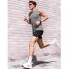 image:imageJMIERR Mens Sleeveless Tank Tops Workout Muscle Gym Ribbed Shirt Athletic Bodybuilding T ShirtsLight Grey