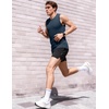 image:imageJMIERR Mens Sleeveless Tank Tops Workout Muscle Gym Ribbed Shirt Athletic Bodybuilding T ShirtsNavy Blue