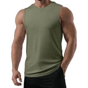 image:imageJMIERR Mens Sleeveless Tank Tops Workout Muscle Gym Ribbed Shirt Athletic Bodybuilding T ShirtsFour Leaf Clover