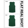 image:imageJMIERR Mens Ribbed Tank Tops Knit Sleeveless Workout T Shirt Muscle Gym Fitness TeeDark Green