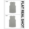 image:imageJMIERR Mens Ribbed Tank Tops Knit Sleeveless Workout T Shirt Muscle Gym Fitness TeeGray