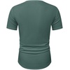 image:imageJMIERR Mens Short Sleeve T Shirt Summer Muscle Slim Fitted Crewneck Longline Tees Shirts for Gym WorkoutD Light Green