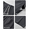 image:imageJMIERR 2026 Mens Baggy Sweat Shorts Lightweight Under Knee Casual Drawstring Y2K Shorts Loose Fit Gym ShortsDark Grey