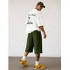 image:imageJMIERR 2026 Mens Baggy Sweat Shorts Lightweight Under Knee Casual Drawstring Y2K Shorts Loose Fit Gym ShortsGreen