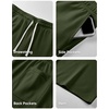 image:imageJMIERR 2026 Mens Baggy Sweat Shorts Lightweight Under Knee Casual Drawstring Y2K Shorts Loose Fit Gym ShortsGreen