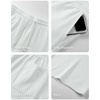 image:imageJMIERR 2026 Mens Baggy Sweat Shorts Lightweight Under Knee Casual Drawstring Y2K Shorts Loose Fit Gym ShortsWhite