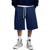 image:imageJMIERR 2026 Mens Baggy Sweat Shorts Lightweight Under Knee Casual Drawstring Y2K Shorts Loose Fit Gym ShortsBlue