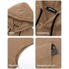 image:imageJMIERR Mens 2026 Vintage Washed Sleeveless Hoodie Tank Top Cotton Muscle Workout Gym Streetwear ShirtBrown