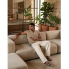 image:imageJMIERR Mens Casual Knitted Wool Sleeveless Shirts Johnny Collar Summer Beach Textured Tank TopsKhaki