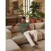 image:imageJMIERR Mens Casual Knitted Wool Sleeveless Shirts Johnny Collar Summer Beach Textured Tank TopsMoss Green