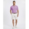 image:imageJMIERR Mens V Neck Knit Shirts Short Sleeve Sweater Shirt Casual Ribbed Pullover T ShirtPurple