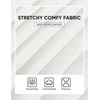 image:imageJMIERR Mens V Neck Knit Shirts Short Sleeve Sweater Shirt Casual Ribbed Pullover T ShirtWhite