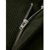 image:imageJMIERR Mens Stretch Corduroy Pants Elastic Waist Casual Pleated Trousers Regular Fit Dress Date PantsGreen
