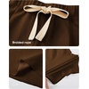 image:imageJMIERR Mens Baggy Shorts Casual Drawstring Knee Length Baggy Sweat Shorts LooseFit Y2K Raw Hem Workout ShortsCoffee
