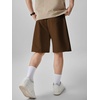 image:imageJMIERR Mens Baggy Shorts Casual Drawstring Knee Length Baggy Sweat Shorts LooseFit Y2K Raw Hem Workout ShortsCoffee