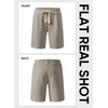 image:imageJMIERR Mens Baggy Shorts Casual Drawstring Knee Length Baggy Sweat Shorts LooseFit Y2K Raw Hem Workout ShortsGoat