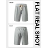 image:imageJMIERR Mens Baggy Shorts Casual Drawstring Knee Length Baggy Sweat Shorts LooseFit Y2K Raw Hem Workout ShortsGray