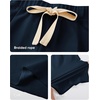 image:imageJMIERR Mens Baggy Shorts Casual Drawstring Knee Length Baggy Sweat Shorts LooseFit Y2K Raw Hem Workout ShortsNavy Blue