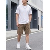 image:imageJMIERR Mens Baggy Vintage Acid Wash Cotton Streetwear Relaxed Sweat Shorts  Loose Fit Drawstring Elastic Waist Deep Side Back Pockets Casual Wear Retro Loungewear Y2K Fashion Summer OutfitsBrown