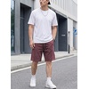 image:imageJMIERR Mens Baggy Vintage Acid Wash Cotton Streetwear Relaxed Sweat Shorts  Loose Fit Drawstring Elastic Waist Deep Side Back Pockets Casual Wear Retro Loungewear Y2K Fashion Summer OutfitsWild Ginger