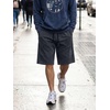 image:imageJMIERR Mens Baggy Vintage Acid Wash Cotton Streetwear Relaxed Sweat Shorts  Loose Fit Drawstring Elastic Waist Deep Side Back Pockets Casual Wear Retro Loungewear Y2K Fashion Summer OutfitsDark Grey